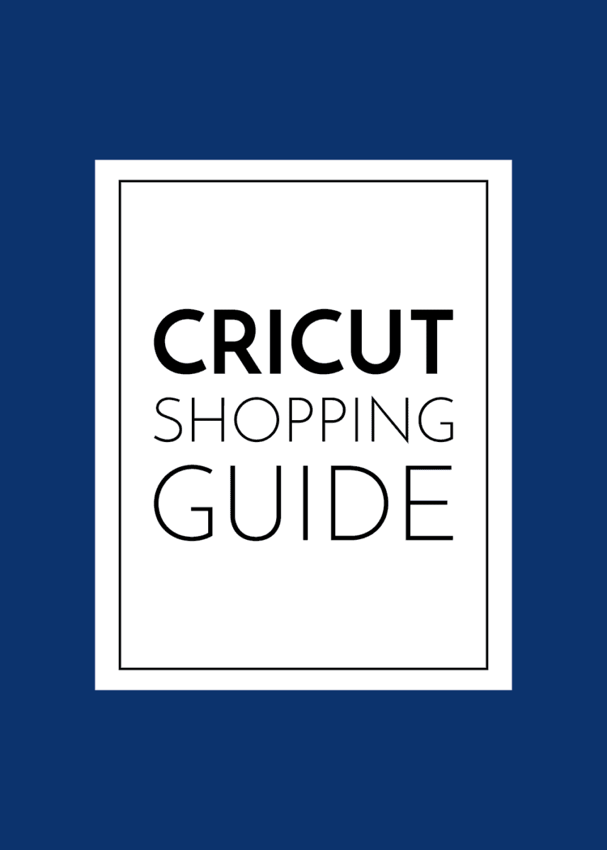Cricut Shopping Guide
